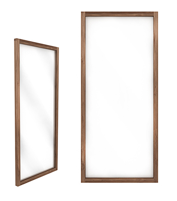 Light frame mirror